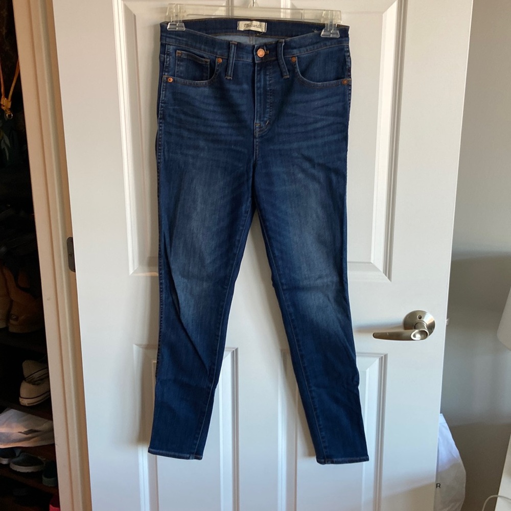Madewell 10inch High Rise Skinny Jeans